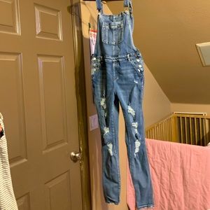 Judy Blue Overalls Medium 7/28